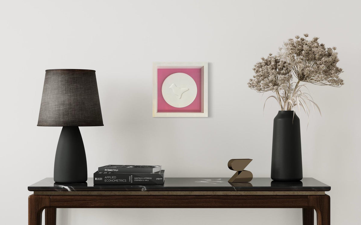 Dove (Pink) - Framed by Zeus