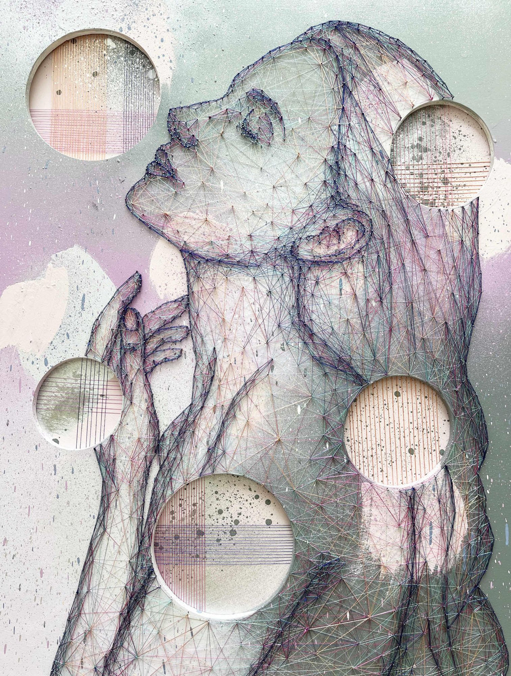 Orbiting The Self - Framed by Imogen Morris