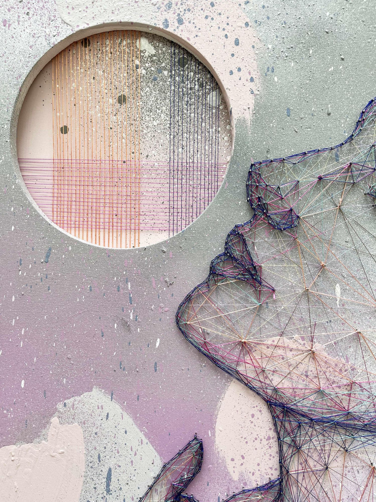 Orbiting The Self - Framed by Imogen Morris