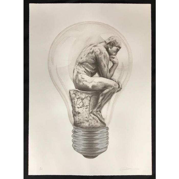 Think - Framed by Zeus