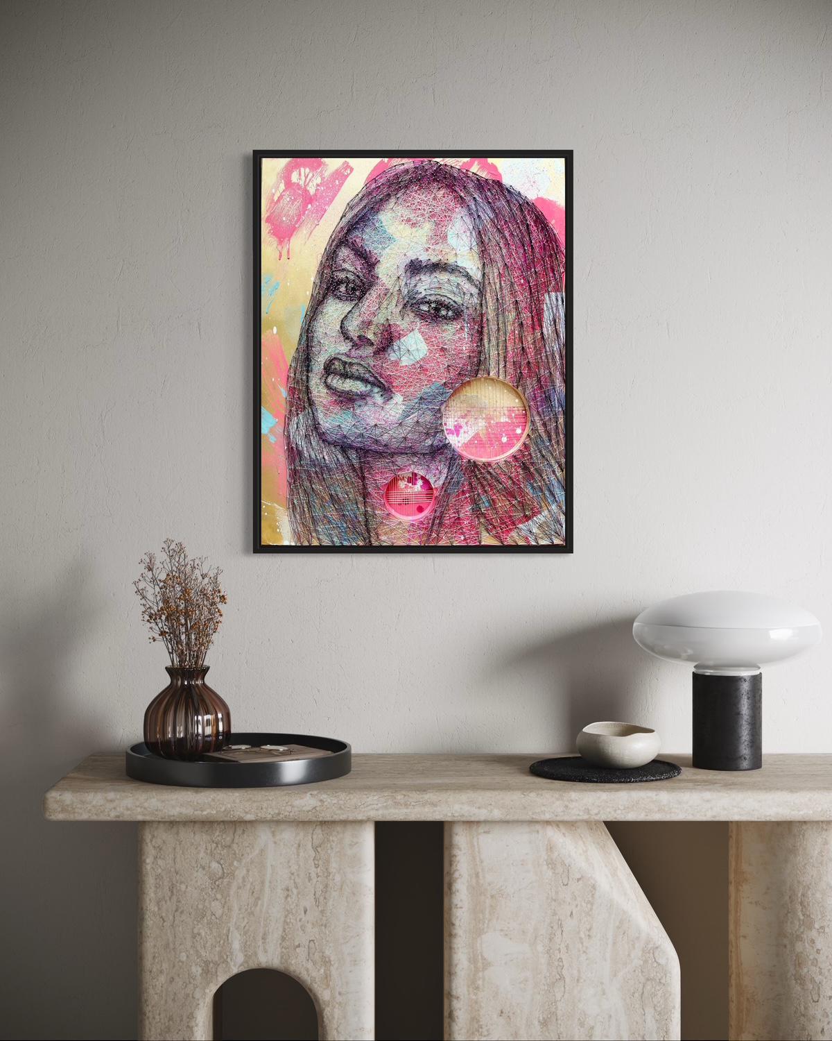 Veins of Light - Framed by Imogen Morris
