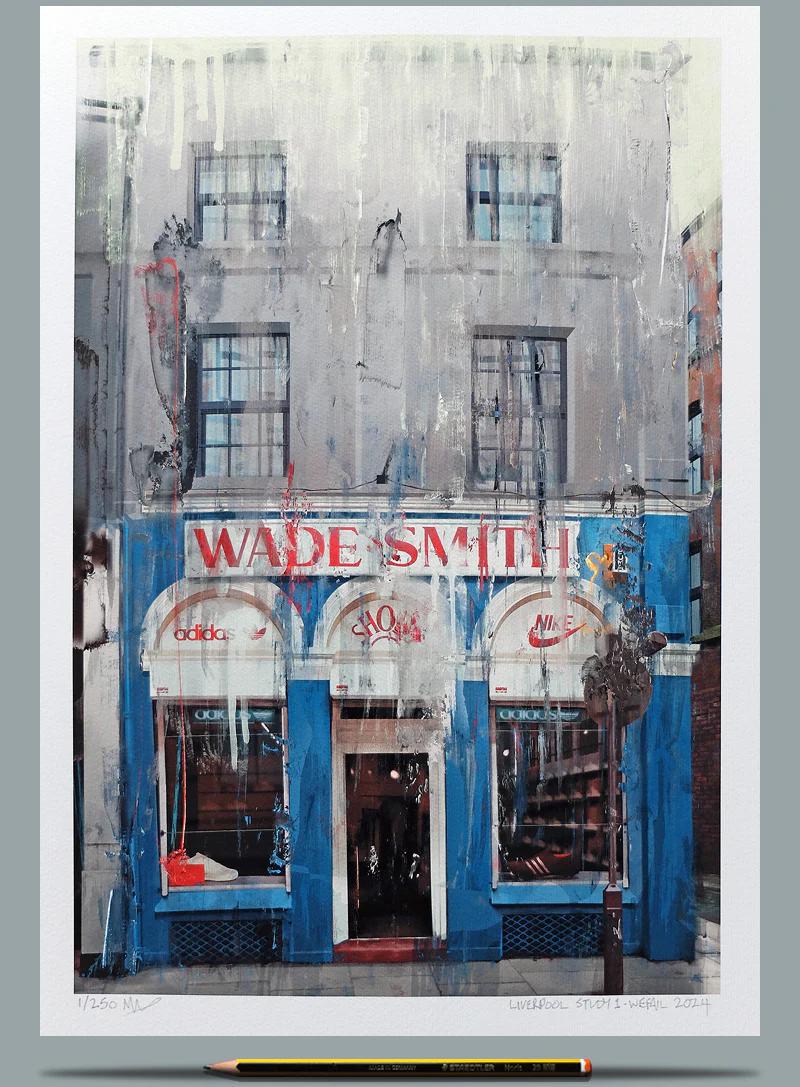 Liverpool Study I - A4 - Framed by Wefail