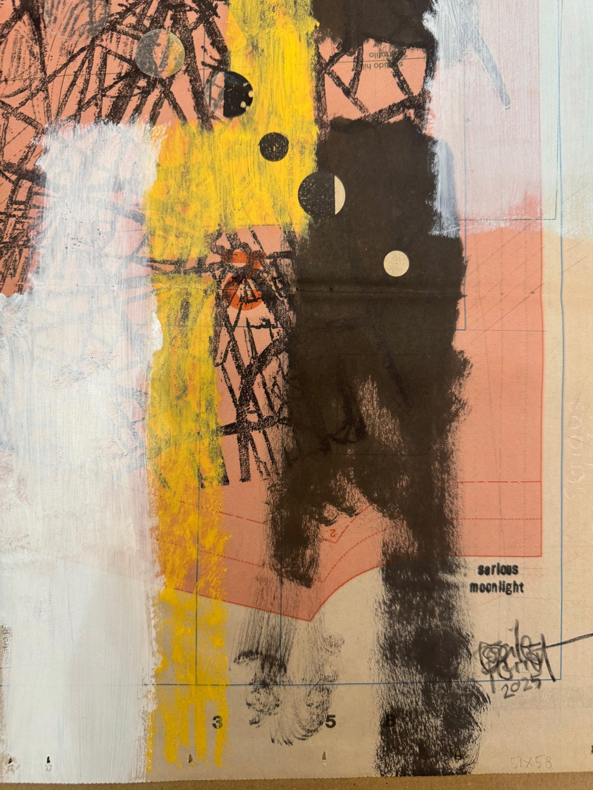 Serious Moonlight - Framed by Cecile Perret