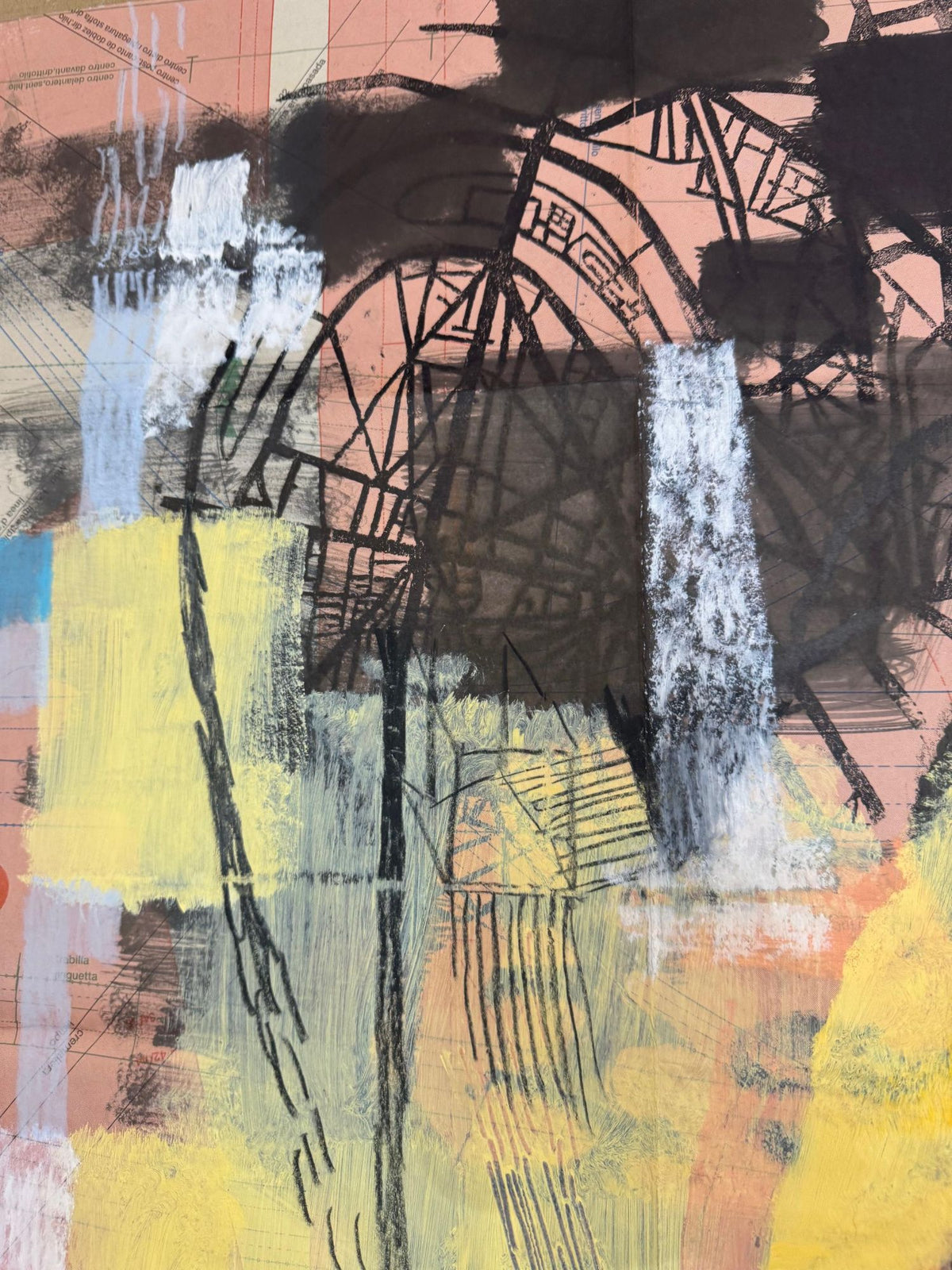 Dark Light - Framed by Cecile Perret