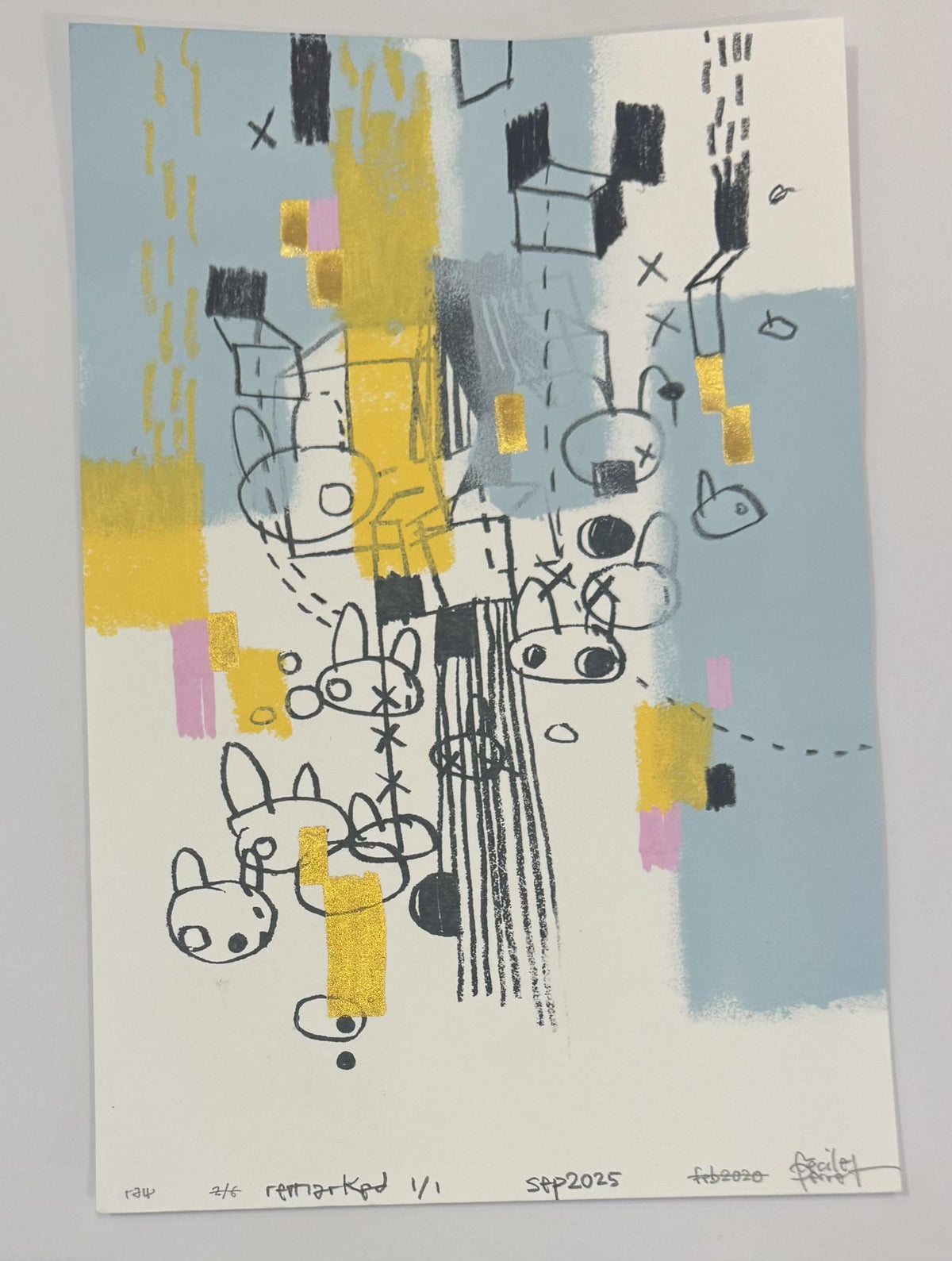 Raw 2 - Framed by Cecile Perret