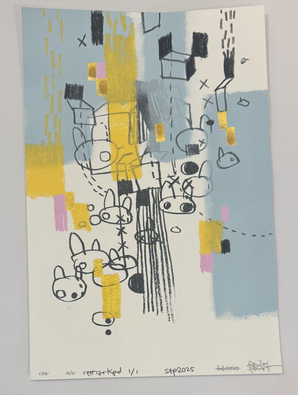 Raw 2 - Framed by Cecile Perret