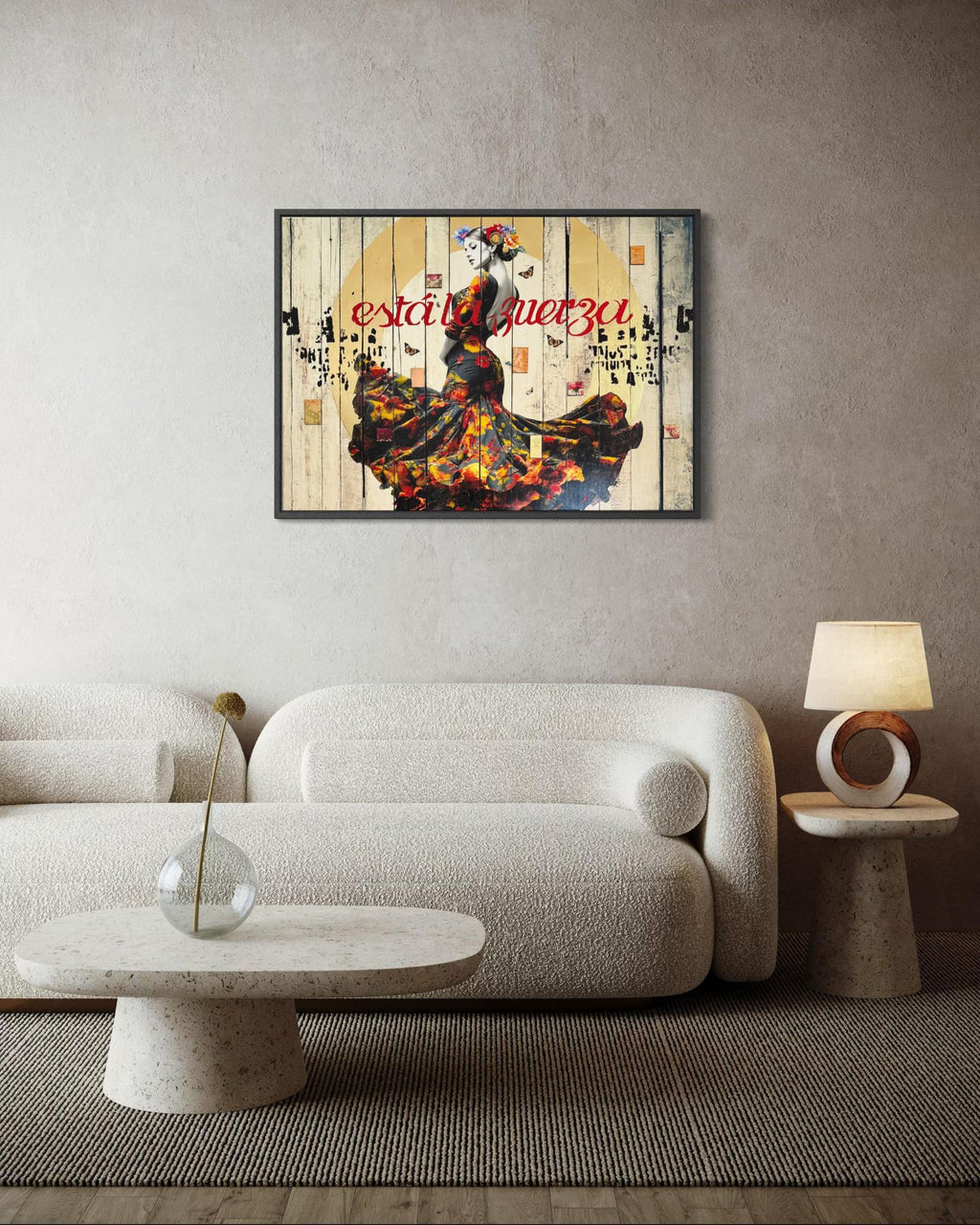 La Fuerza In Layers - Framed by Gareth Tristan Evans