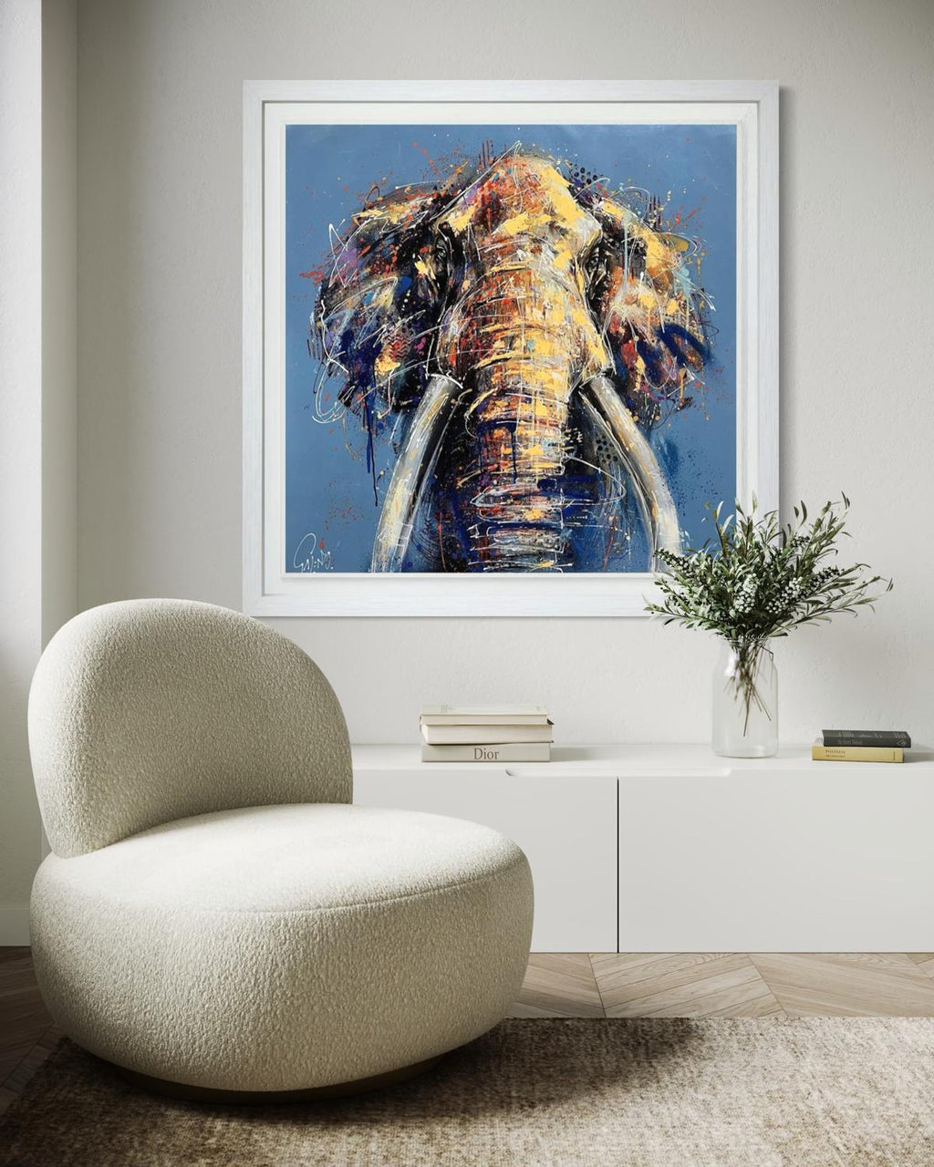 Titan (Deluxe) - Framed by Joe Galindo