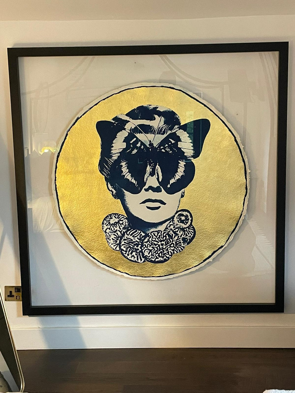 NOBEL MARIE STUDY IN GOLD - Framed by Chloe McCarrick