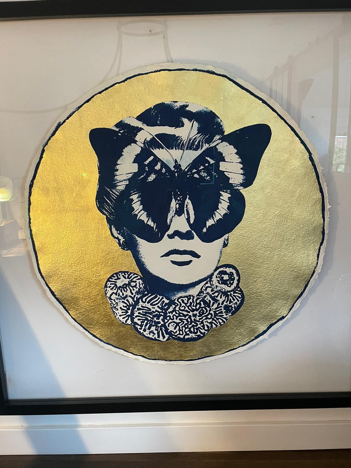 NOBEL MARIE STUDY IN GOLD - Framed by Chloe McCarrick
