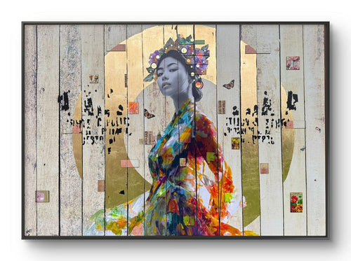 8.40 To Fukushima - Framed by Gareth Tristan Evans
