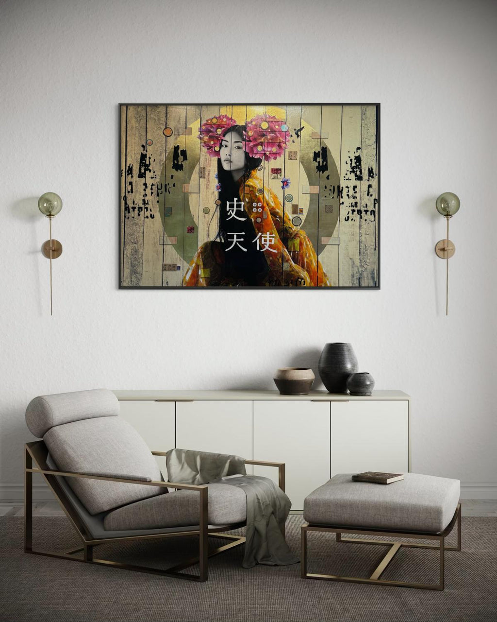 History of Angels - Framed by Gareth Tristan Evans