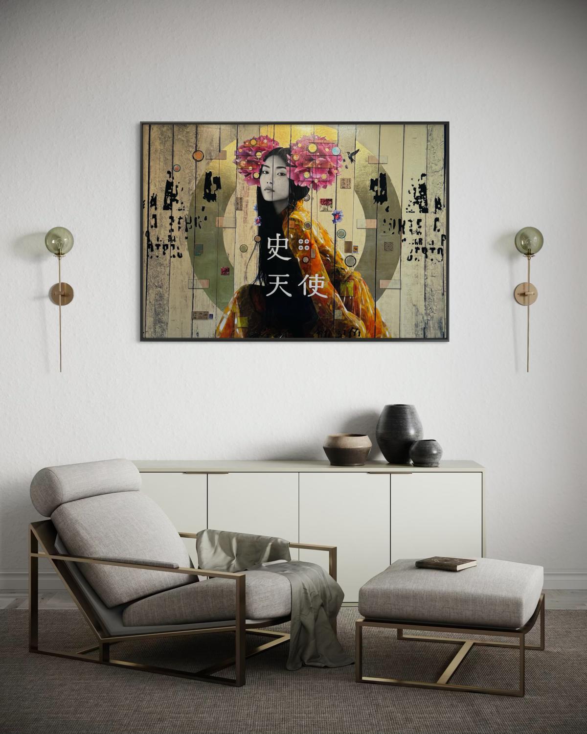 History of Angels - Framed by Gareth Tristan Evans