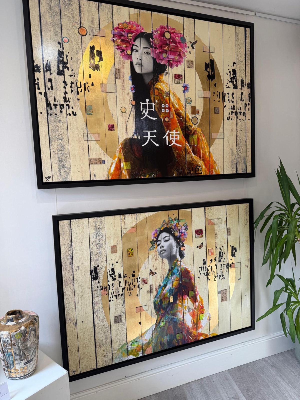 History of Angels - Framed by Gareth Tristan Evans
