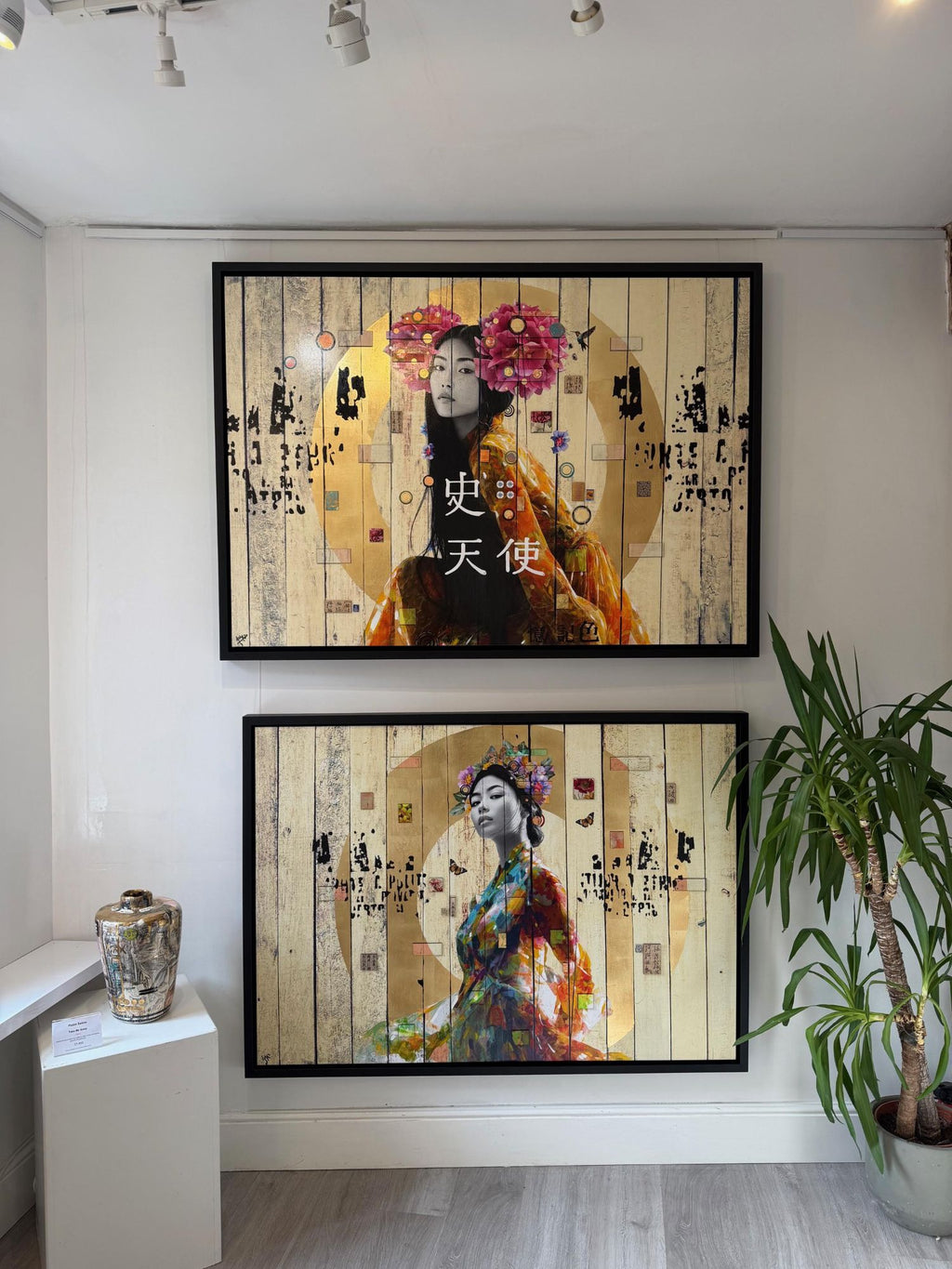 History of Angels - Framed by Gareth Tristan Evans