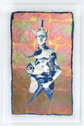 Amelia The Aviatress (Soaring Over The Santa Monica Sunset) - Framed by Chloe McCarrick