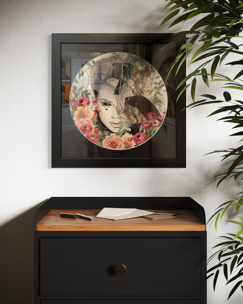 Third Eye Of The Crow - Framed by Alexandra Gallagher