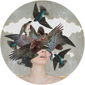 Swallow Blind - Framed by Alexandra Gallagher