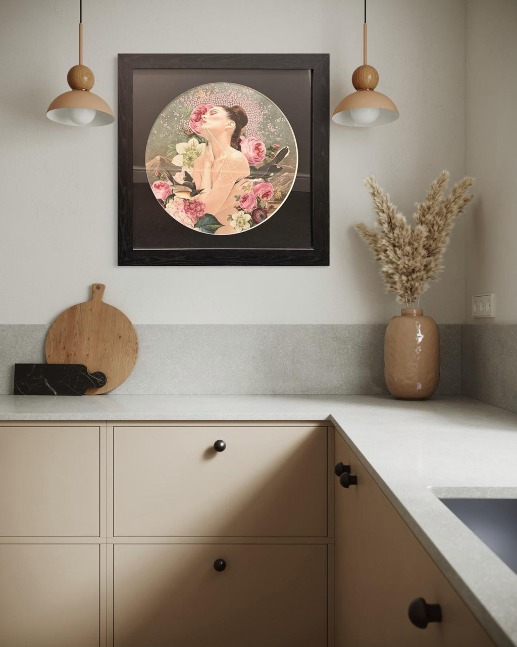 Flawless Pink - Framed by Alexandra Gallagher