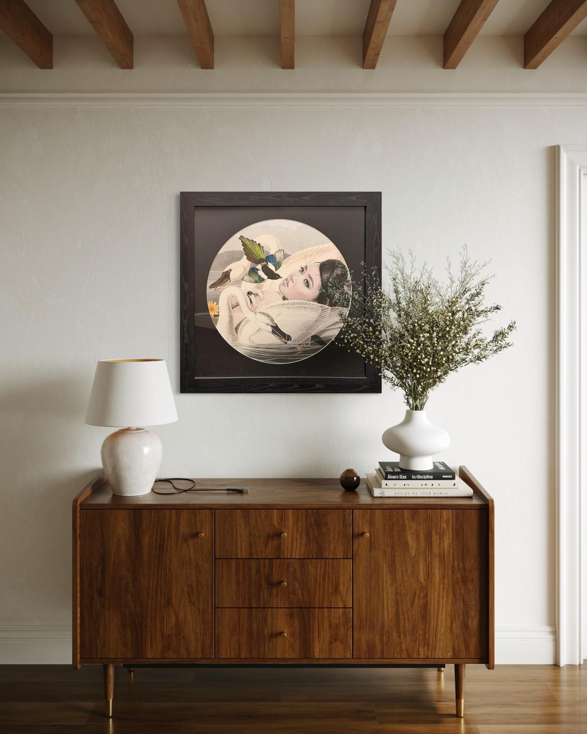 Meloncholy Paradise - Framed by Alexandra Gallagher