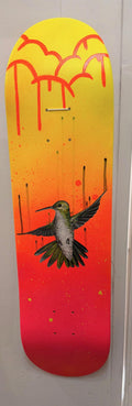 Skatedeck Series - Mangrove Hummingbird by Louise McNaught