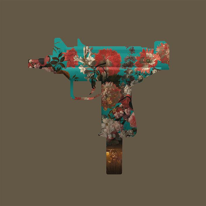 Tomorrow Never Knows (Cyan) - Framed by Magnus Gjoen