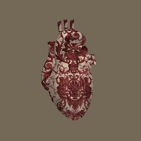 Love Survives The Ruins (Burnt Umber) - Framed by Magnus Gjoen