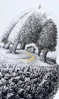 The House On The Hill - Framed by CJP