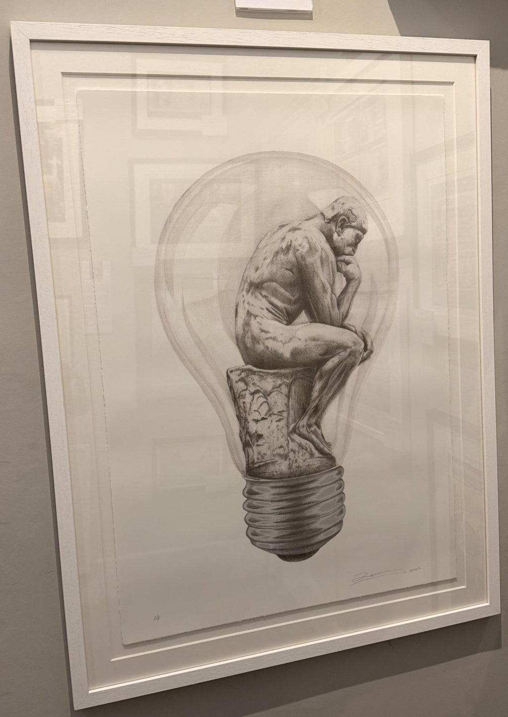 Think - Framed by Zeus
