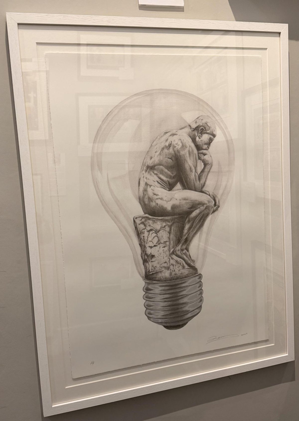 Think - Framed by Zeus