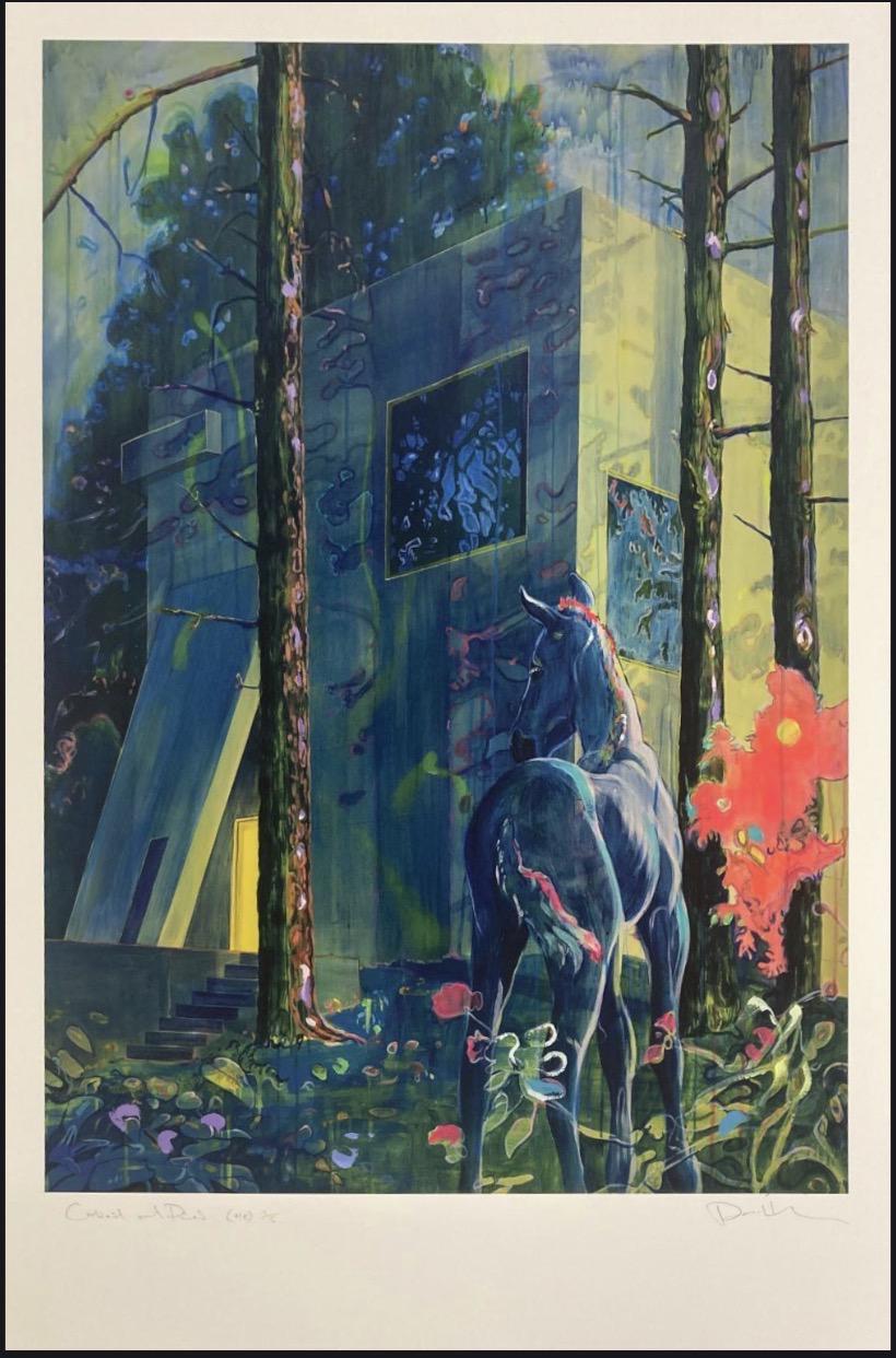 Cuboid & Pines - Framed by Daniel Freaker
