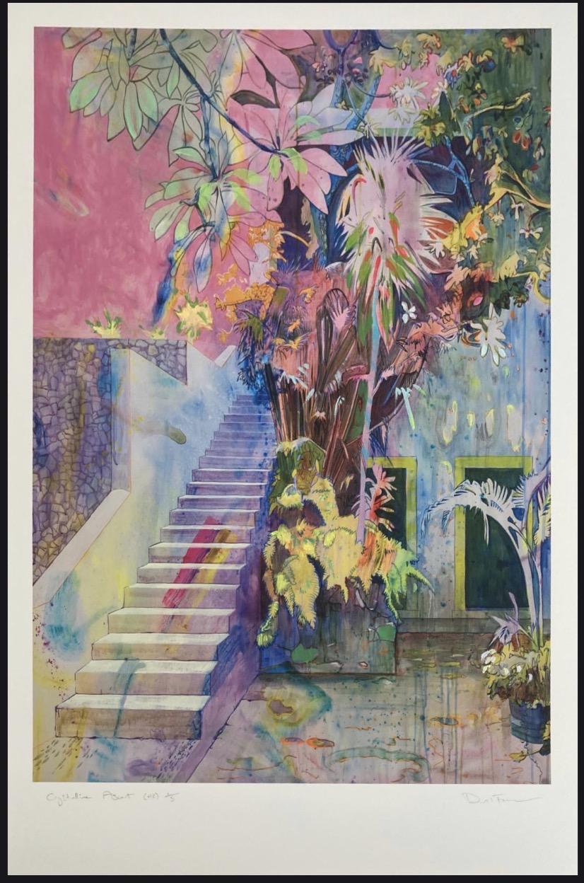 Crystalline Ascent - Framed by Daniel Freaker