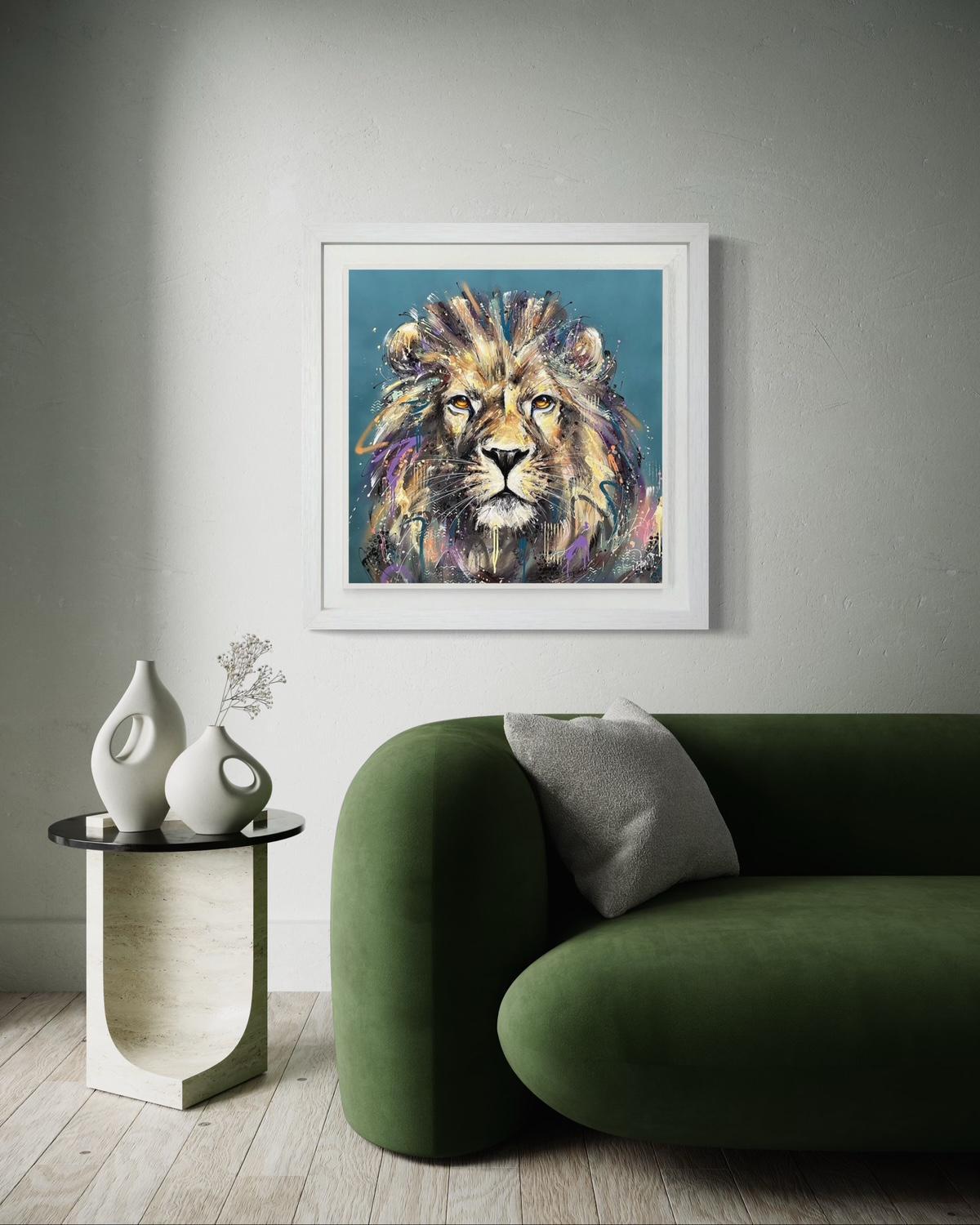 Leo - Framed by Joe Galindo