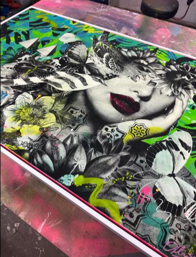Beauty Lies Here - Framed by Olly Howe