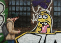 Banana wall - Framed by Peter Davis