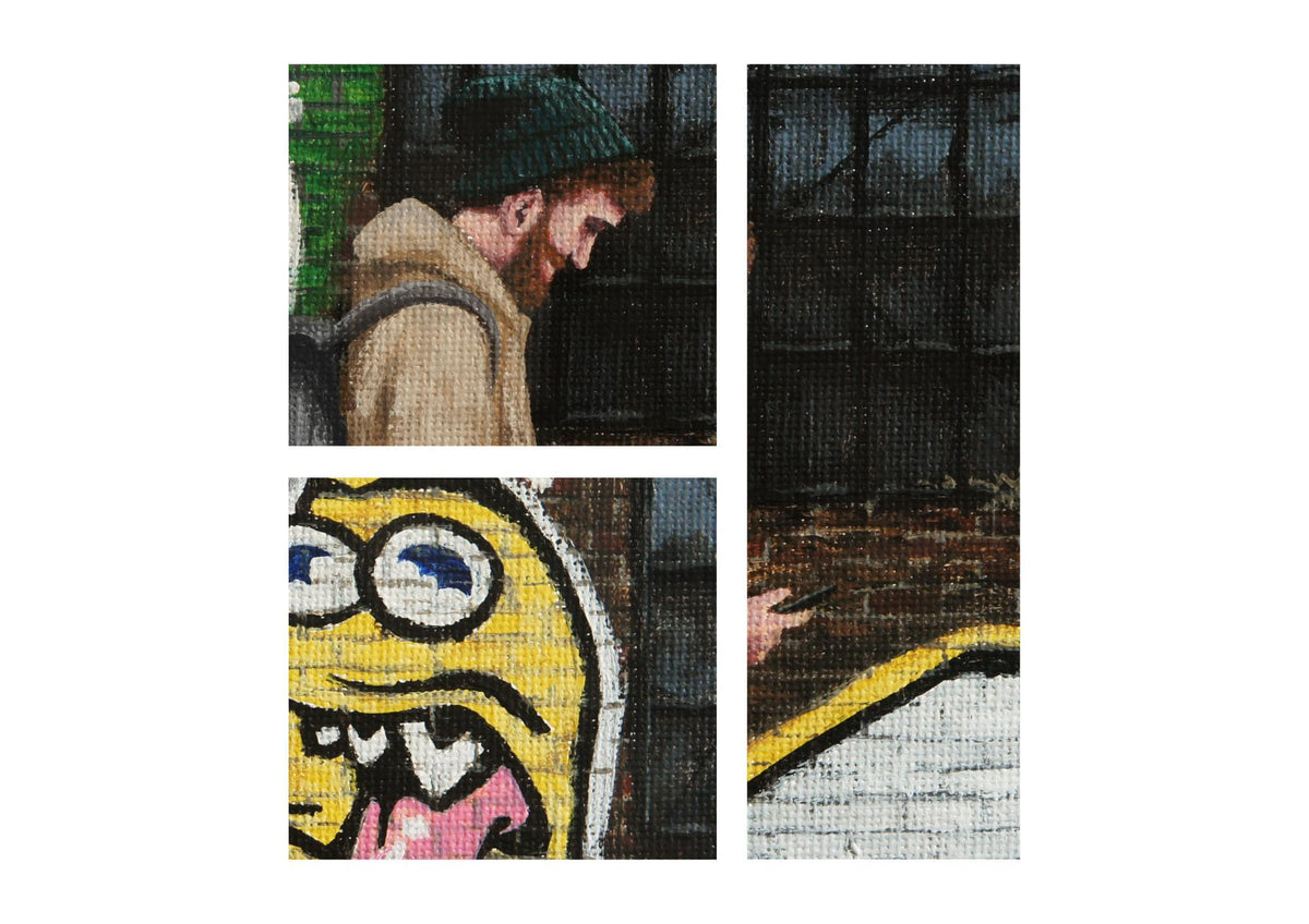 Banana wall - Framed by Peter Davis