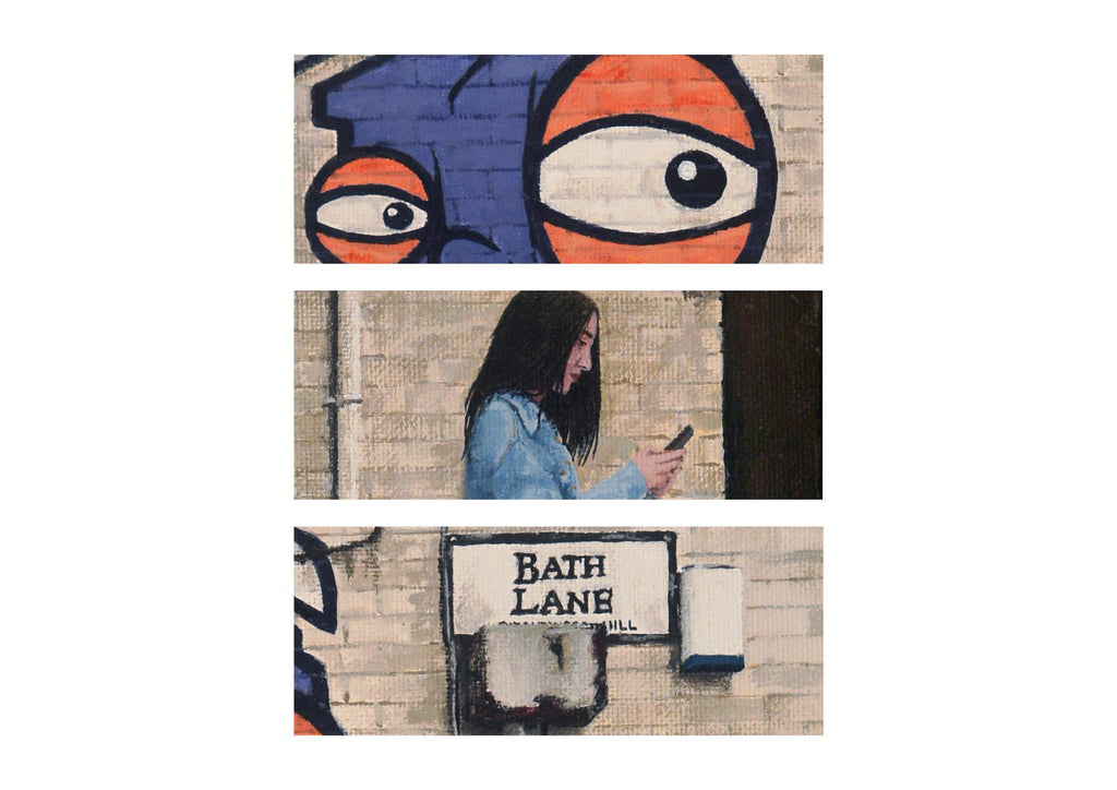 Big Heid, little head, do dah - Framed by Peter Davis