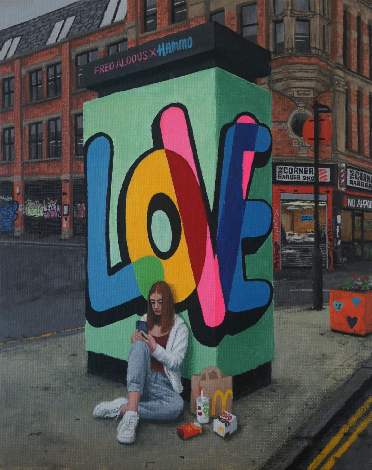 Big Love Big Mac - Framed by Peter Davis