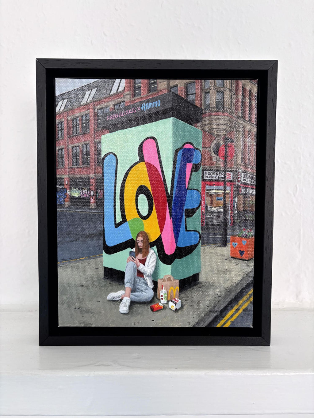 Big Love Big Mac - Framed by Peter Davis