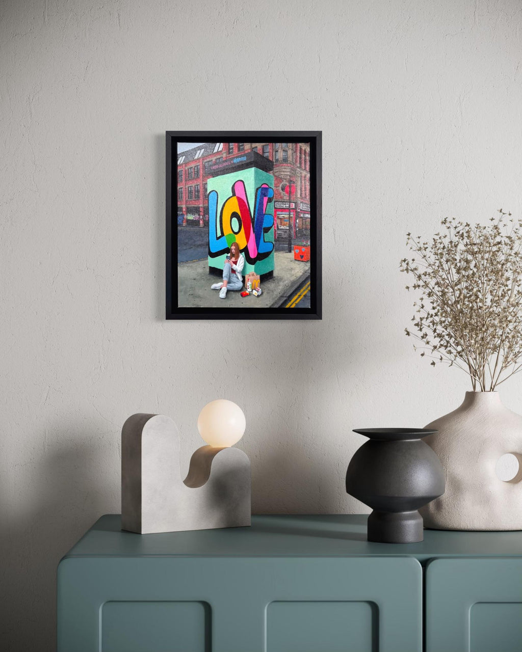 Big Love Big Mac - Framed by Peter Davis