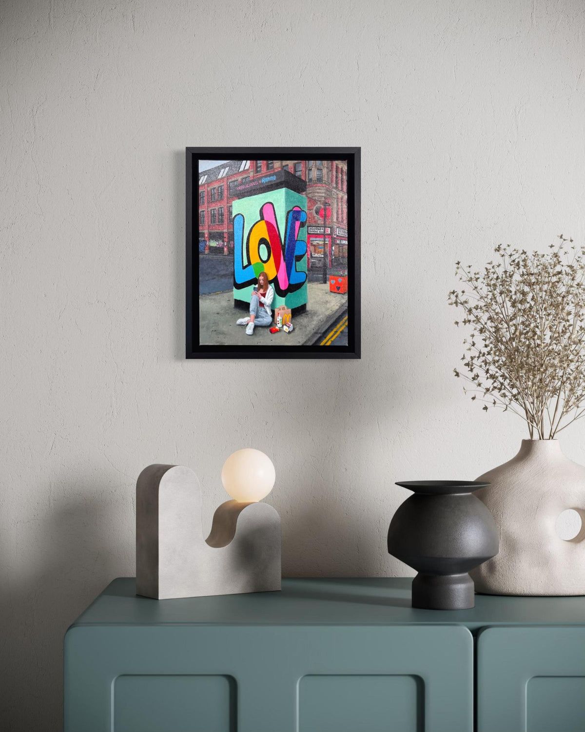Big Love Big Mac - Framed by Peter Davis