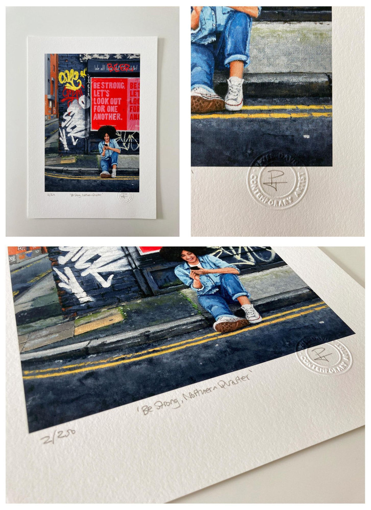 Be Strong, Northern Quarter by Peter Davis