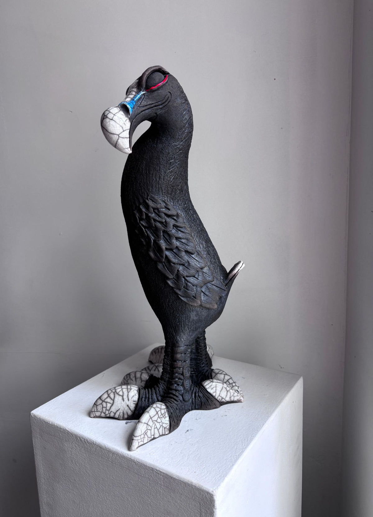 Dodo Chick (Raku) by Art of Protest Gallery