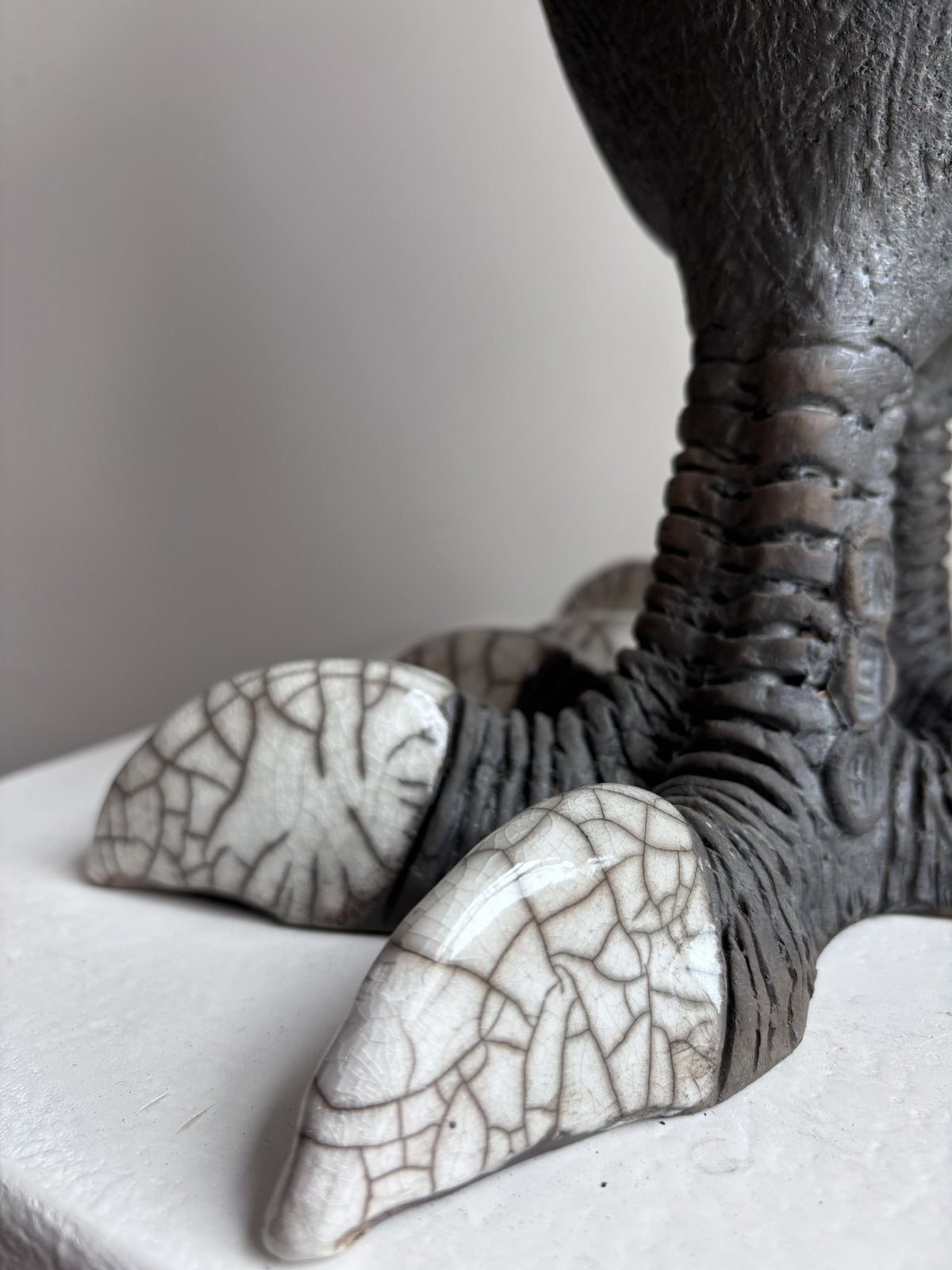 Dodo Chick (Raku) by Art of Protest Gallery