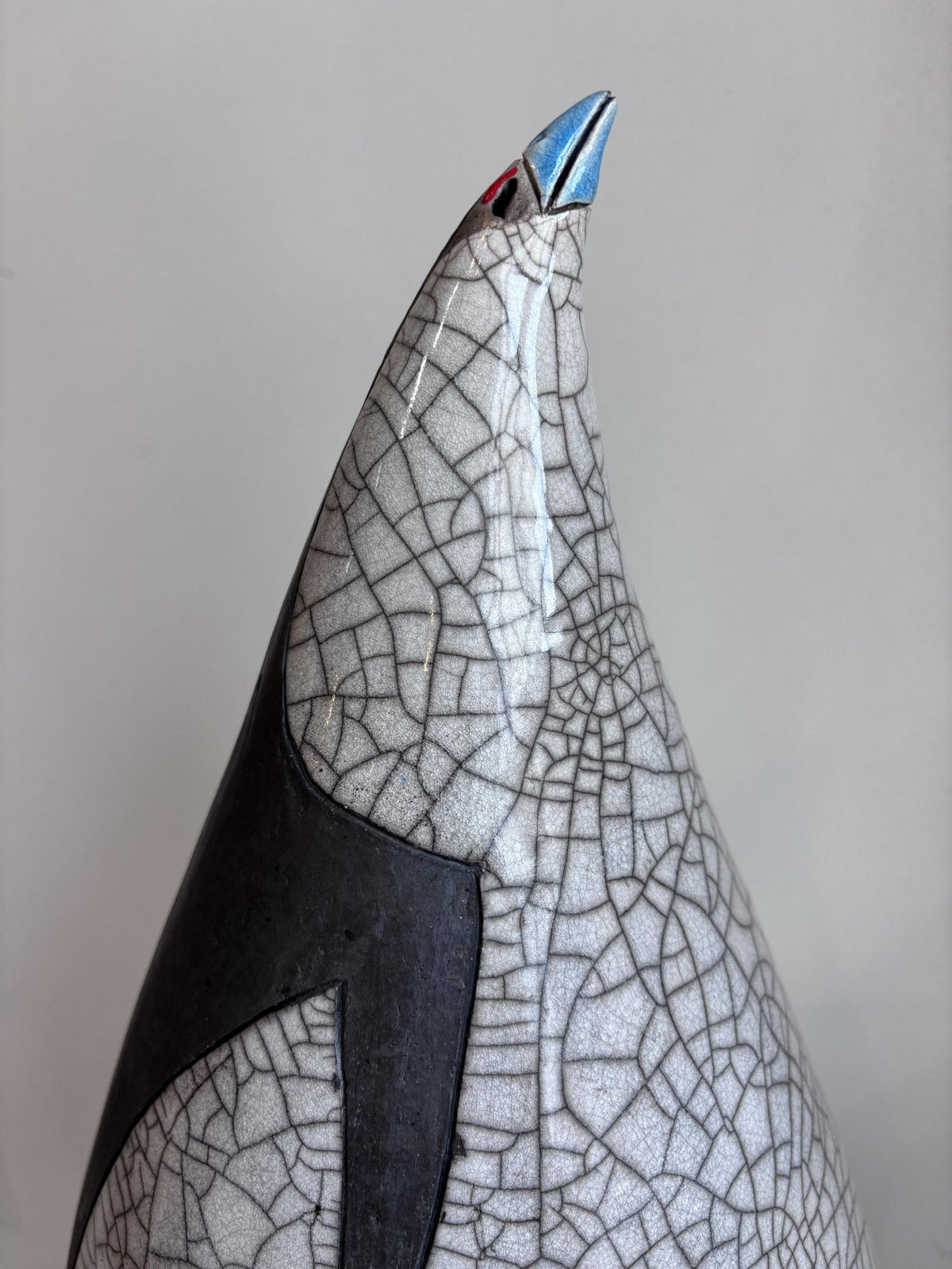 XXL Raku Penguin 2 by Art of Protest Gallery