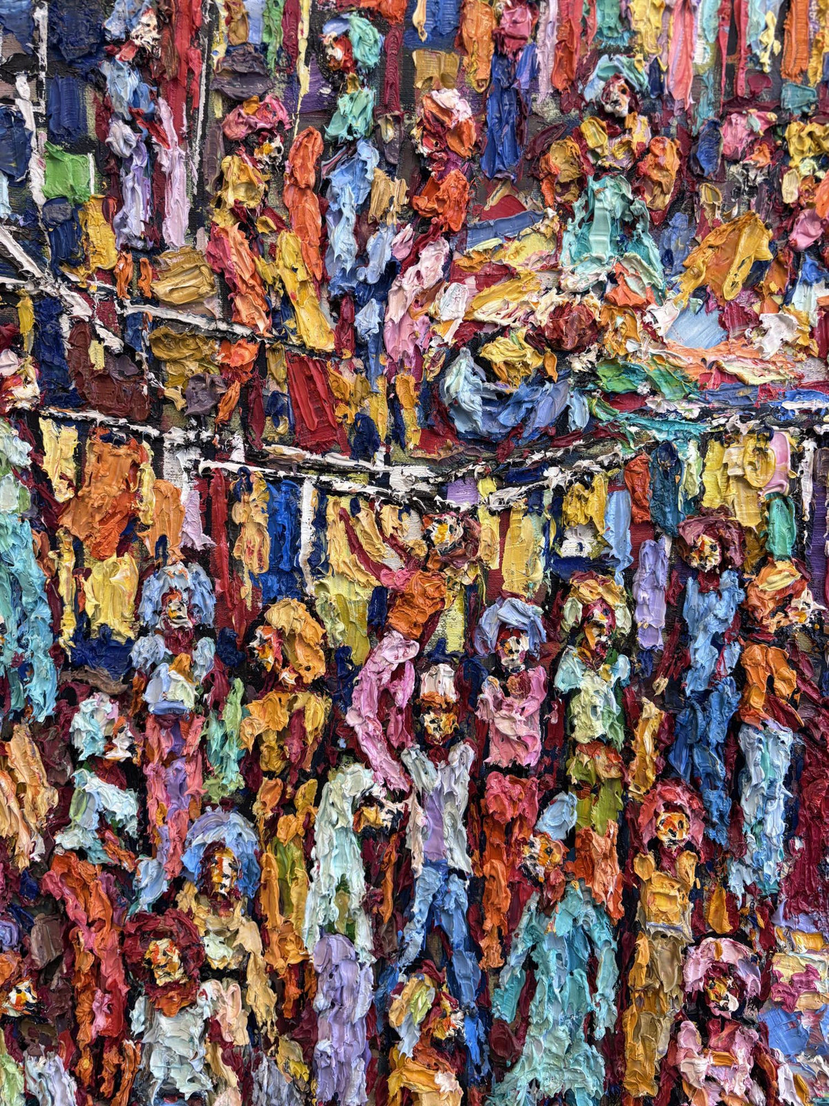 Market Day - Framed by Ben Ibebe