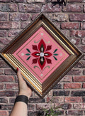 Folk Floral 1 - Framed by Kyrie-Anne