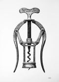 6 Corkscrews - Framed by CJP