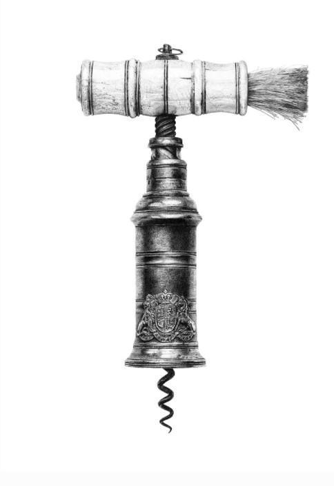 6 Corkscrews - Framed by CJP