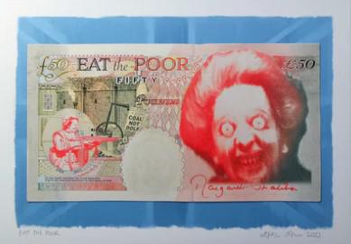 Eat the Poor - A4 by Wefail